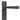 From The Anvil's Beeswax Straight Lever Bathroom Door Handles; #finish_beeswax