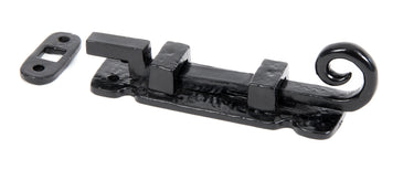 From The Anvil's Black Cranked Monkeytail Bolt; #finish_black