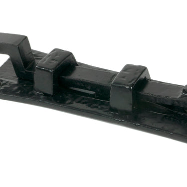 From The Anvil's Black Cranked Monkeytail Bolt; #finish_black