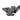 From The Anvil's Black Cast Fleur-De-Lys Pull Handle; #finish_black
