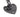 From The Anvil's Black Cast Gothic Pull Handle; #finish_black