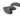 From The Anvil's Black Cast Gothic Pull Handle; #finish_black