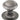 From The Anvil's Antique Pewter Round Centre Door Knob; #finish_antique-pewter