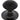From The Anvil's Black Round Centre Door Knob; #finish_black