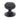 From The Anvil's Black Flower Cabinet Knob; #finish_black