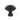 From The Anvil's Black Ringed Cabinet Knob; #finish_black