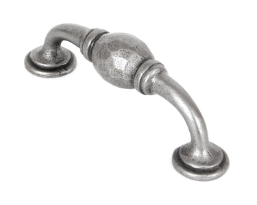 From The Anvil's Natural Smooth Hammered D Handle; #finish_natural-smooth