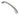 From The Anvil's Natural Smooth Shell Pull Handle; #finish_natural-smooth