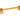 From The Anvil's Polished Brass Cabin Hook; #finish_polished-brass