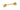 From The Anvil's Polished Brass Cabin Hook; #finish_polished-brass