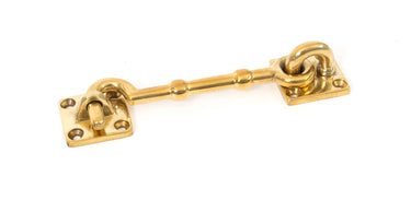 From The Anvil's Polished Brass Cabin Hook; #finish_polished-brass