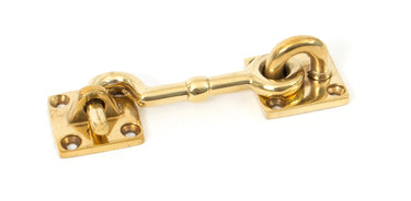 From The Anvil's Polished Brass Cabin Hook; #finish_polished-brass