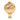 From The Anvil's Polished Brass Spiral Cabinet Knob; #finish_polished-brass