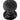 From The Anvil's Black Flower Mortice/Rim Knob Set; #finish_black