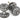 From The Anvil's Natural Smooth Flower Mortice/Rim Knob Set; #finish_natural-smooth