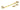 From The Anvil's Aged Brass Monkeytail Stay; #finish_aged-brass