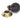 From The Anvil's Ebony Beehive Mortice/Rim Knob Set; #finish_ebony