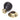 From The Anvil's Ebony Beehive Mortice/Rim Knob Set; #finish_ebony