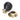From The Anvil's Ebony Beehive Mortice/Rim Knob Set; #finish_ebony