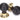 From The Anvil's Ebony Beehive Mortice/Rim Knob Set; #finish_ebony