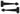 From The Anvil's Black Black Cast T Hinge (pair); #type_textured