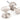 From The Anvil's Polished Nickel Oval Mortice/Rim Knob Set; #finish_polished-nickel
