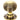 From The Anvil's Aged Brass Beehive Mortice/Rim Knob Set; #finish_aged-brass