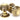 From The Anvil's Aged Brass Beehive Mortice/Rim Knob Set; #finish_aged-brass