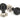 From The Anvil's Ebony Beehive Mortice/Rim Knob Set; #finish_ebony