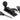 From The Anvil's Black Sash Hook Fastener; #finish_black