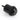 From The Anvil's Black Floor Mounted Door Stop; #finish_black