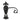 From The Anvil's Black Curly Lever Lock Door Handles; #finish_black