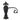 From The Anvil's Black Curly Lever Bathroom Set; #finish_black
