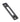From The Anvil's Black Peardrop Fastener; #finish_black