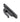 From The Anvil's Black Peardrop Fastener; #finish_black