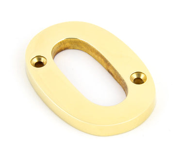 From The Anvil's Polished Brass Polished Brass Numeral; #number_0