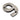 From The Anvil's Antique Pewter Antique Pewter Numeral; #number_9