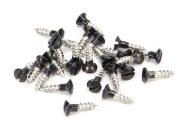 From The Anvil's Black Black SS Countersunk Raised Head Screws (25); #finish_black