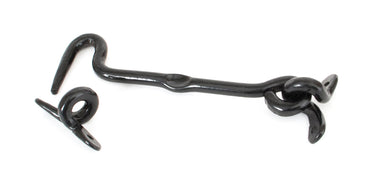 From The Anvil's Black Forged Cabin Hook; #finish_black