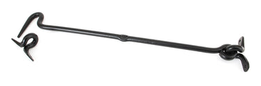From The Anvil's Black Forged Cabin Hook; #finish_black
