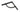 From The Anvil's Black Plain Shelf Bracket; #finish_black