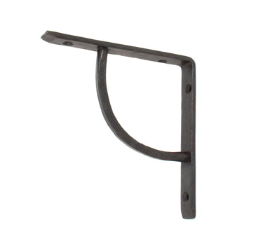 From The Anvil's Beeswax Plain Shelf Bracket; #finish_beeswax