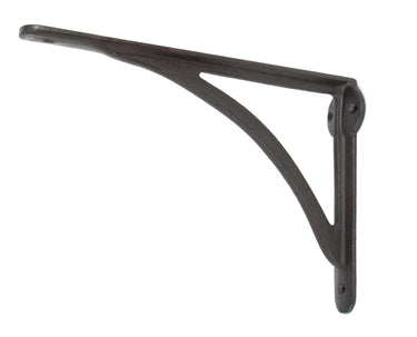 From The Anvil's Beeswax Curved Shelf Bracket; #finish_beeswax