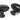 From The Anvil's Black Oval Cabinet Knob (Blacksmith); #finish_black