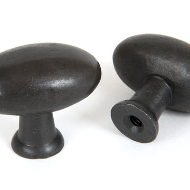 From The Anvil's Beeswax Oval Cabinet Knob (Blacksmith); #finish_beeswax