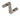 From The Anvil's Antique Pewter Antique Pewter Letter; #letter_z