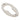 From The Anvil's Polished Nickel Oval Euro Esctucheon; #finish_polished-nickel
