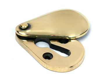 From The Anvil's Aged Brass Plain Escutcheon; #finish_aged-brass