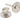 From The Anvil's Polished Nickel Round Thumbturn Set; #finish_polished-nickel