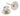 From The Anvil's Polished Nickel Round Thumbturn Set; #finish_polished-nickel